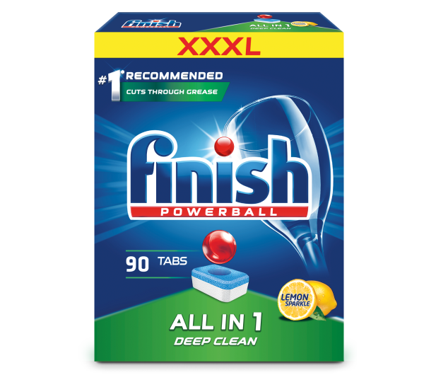 FINISH Tabletki All-in-1 90 cytrynowe - 1380108 - zdjęcie